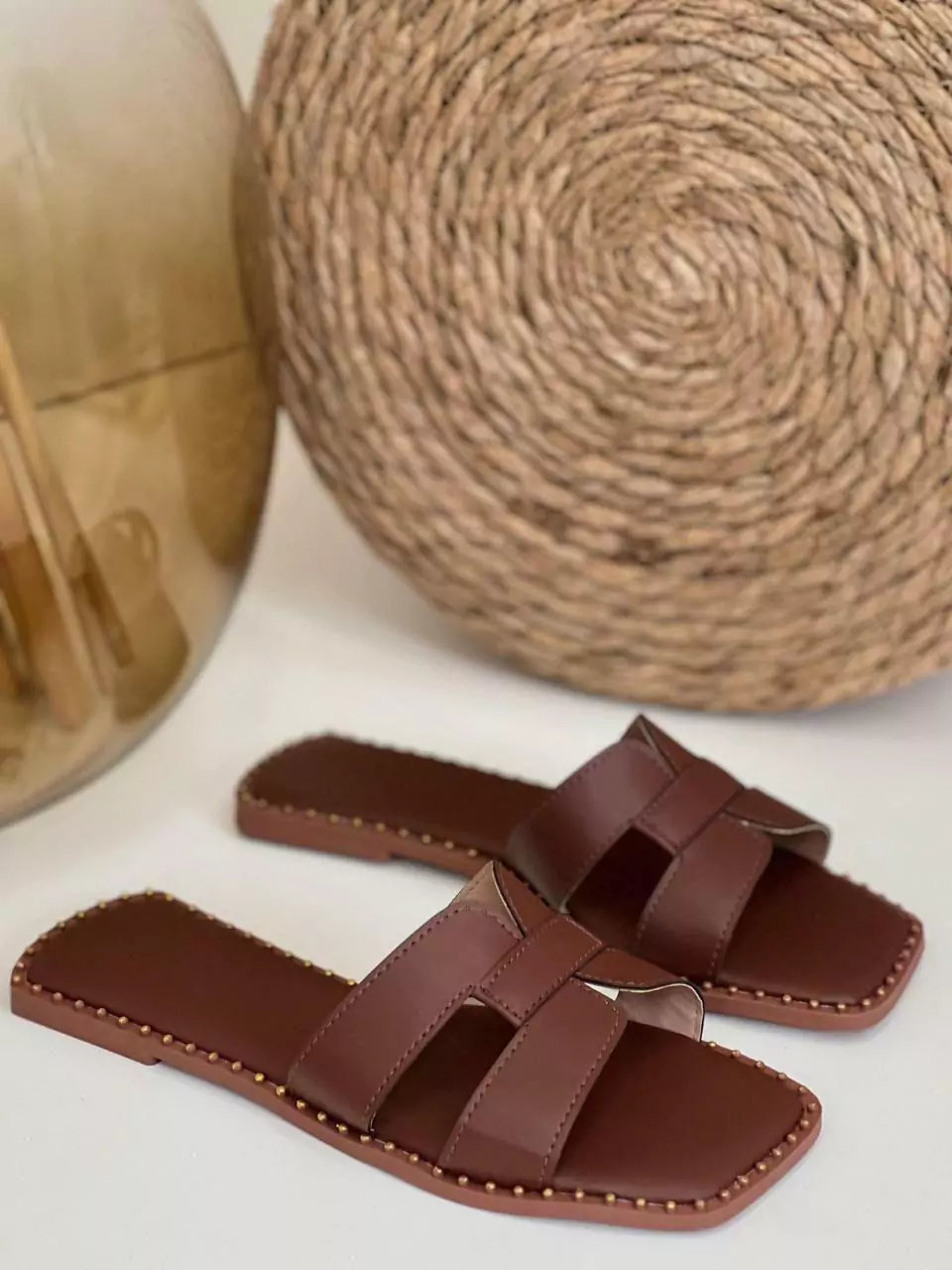 Rasteirinha H - Cor Café