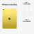Apple iPad (11ª geração) 11 polegadas 256 GB Wi-Fi Modelo 2025- Amarelo na internet