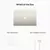 Macbook Air Retina Processador M2 8gb Ram 256ssd 2022 - Starlight