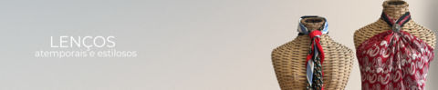 Banner da categoria Lenços