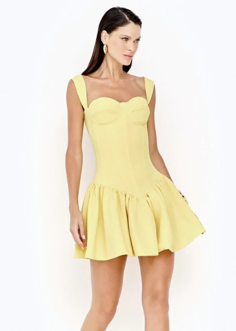 VESTIDO GRETTA - AMARELO - comprar online