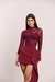BLUSA TULE - MALBEC - comprar online