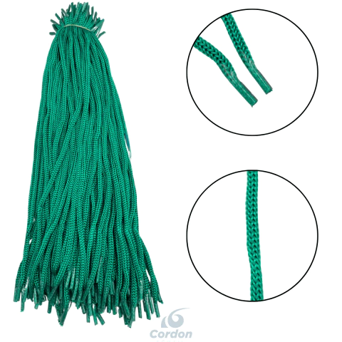ALÇA CORDÃO 4/2 X 35 COM PONTEIRA (100 PÇS)