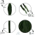 ALÇA CORDÃO 6/1 X 35 CM COM PONTEIRA (1.000 PÇS) VERDE MUSGO - comprar online