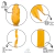 KIT ALÇA GORGURAO ESCAMA 25MM X 35CM COM PONTEIRA (500 PÇS) - comprar online