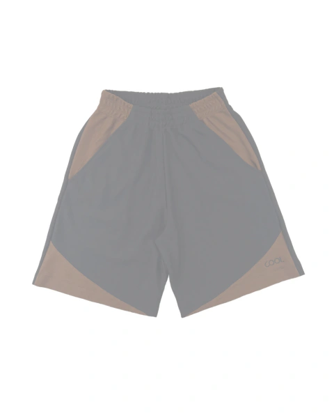 "CAPÔ" SHORTS BLACK/BROWN