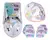 Set Proteccion Casco Codera Rodillera Patines Monopatin Bipo