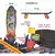 Patineta Penny Board Truck Aluminio Skate Bipokids Color Negro Graffity