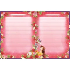 Caderno Brochura Colegial Princesas 160Fls - Mandoca Papelaria