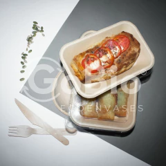 Imagen de Muestras - Envases y Platos de Fibra Natural