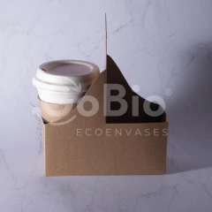 Imagen de Muestras - Vasos de Bagazo de Caña de Azúcar, Cubiertos de Madera y Accesorios