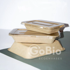 Imagen de Bandeja 102 (300ml / 17x11x3cm) Fibra Natural