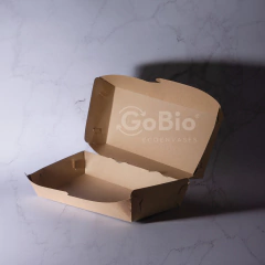 Estuche Sandwich 21x11x8cm Papel Kraft en internet