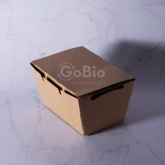 Estuche Papas Fritas 12x8x6cm Papel Kraft en internet