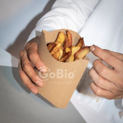 Cono Grande 16x9x4cm Papel Kraft - tienda online