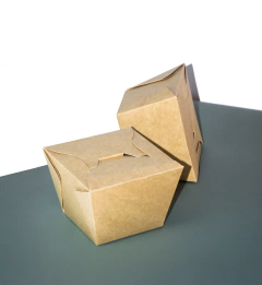 Caja para Wok (360 cm3 - 12 Oz) Papel Kraft en internet