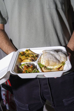 Imagen de Estuche 1500 con 3 Compartimentos Caña de Azúcar