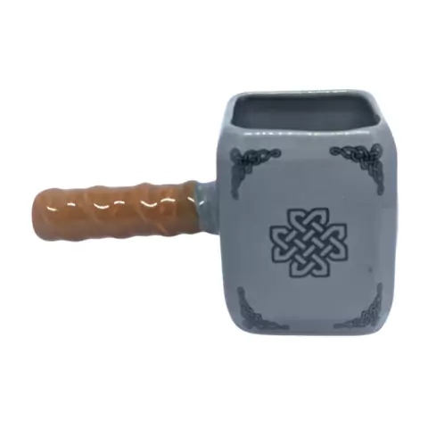 Caneca Martelo 460Ml Cinza Claro Viking