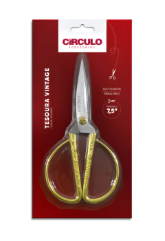 TESOURA CIRCULO VINTAGE 7,50 Pol.