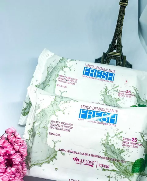 Lenço demaquilante - Max Love