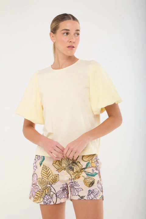 REMERA CIARA AMARILLO CLARO