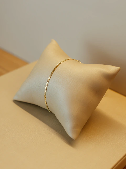 Pulseira Malha Cartier Diamantada