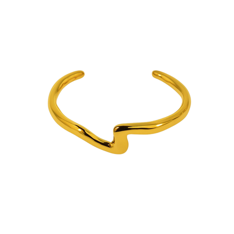 BRACELETE RIO BRAVO - REVESTIDO A OURO 18K
