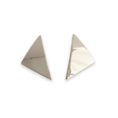 BRINCO FLECHA CELESTIAL - REVESTIDO A RÓDIO BRANCO