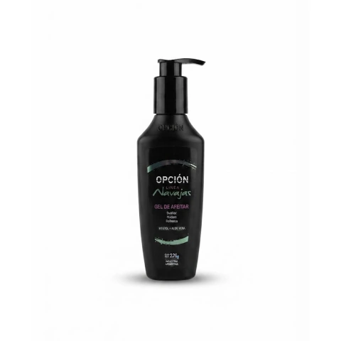 OPCION GEL DE AFEITAR NAVAJAS shaving 225 ml