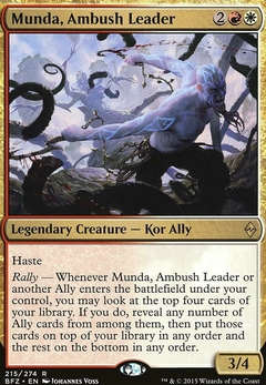 Battle for Zendikar: Munda, Ambush Leader
