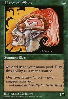 Llanowar Elves en internet