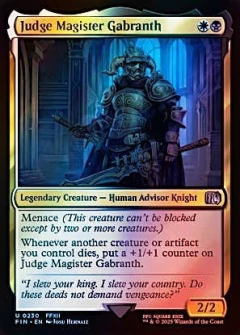 Judge Magister Gabranth en internet