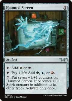 haunted screen
