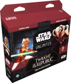 Star Wars Unlimited Tcg: Twilight of the republic starter