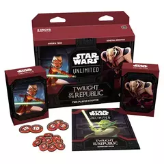 Star Wars Unlimited Tcg: Twilight of the republic starter - comprar online