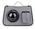 Bolso Transportador Mediano Gris Melange -Diseño Bubuja - tienda online