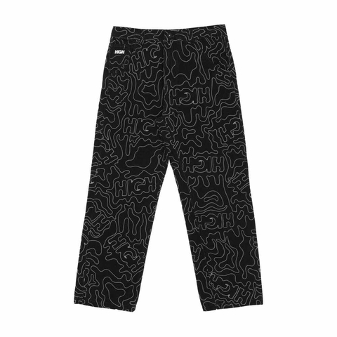 Chino Pants Mountains Black - HIGH COMPANY - comprar online