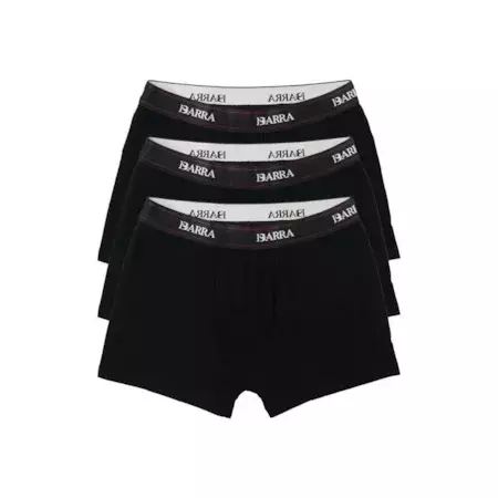 Pack Cueca Boxer Barra Logo Preta - comprar online