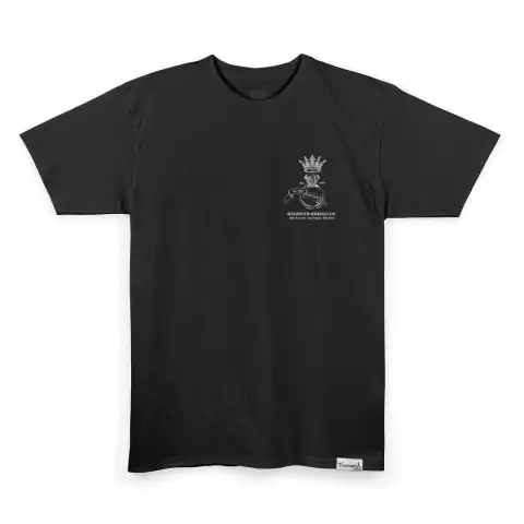 DIAMOND CUT COLOR TEE - BLACK - comprar online