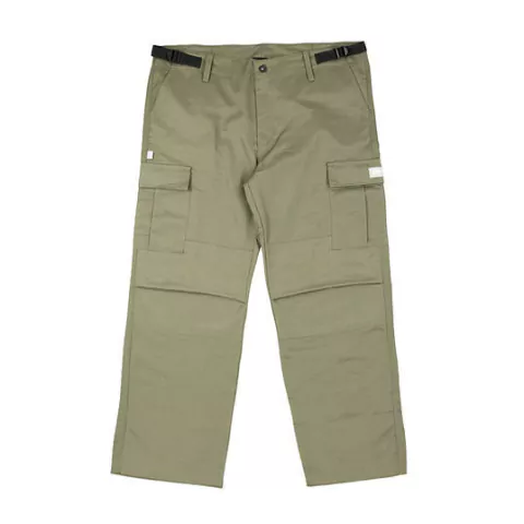 TRACK PANTS DOUBLE KNEE MILITARY GREEN - HUNCH - comprar online