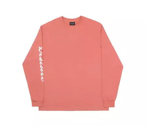 CURSIVE LONG SLEEVE IN PINK - DISTURB - comprar online