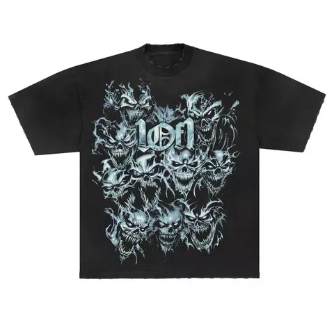 BACK FROM THE REALM (STAY FLY) BLACK TEE - comprar online
