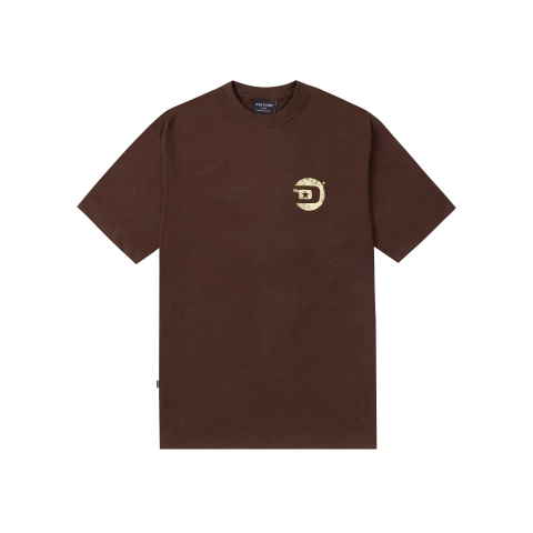 Fingerprint T-Shirt In Brown - comprar online