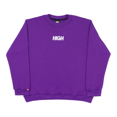 Crewneck Logo Purple - High Company - comprar online