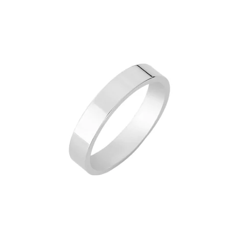 ALIANÇA QUADRADA 4MM LISA - comprar online