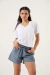 Short Paula Lino Rayado - comprar online