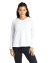 Remera Algodoón Escote V manga Larga - comprar online