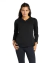 Remera Algodoón Escote V manga Larga - comprar online