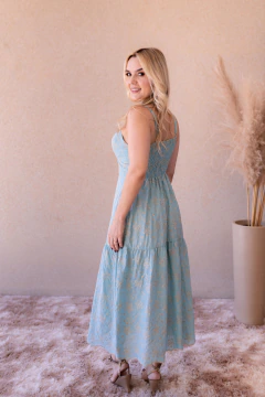 VESTIDO SARAH - AZUL - comprar online