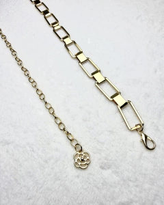CINTO METALICO - DOURADO na internet